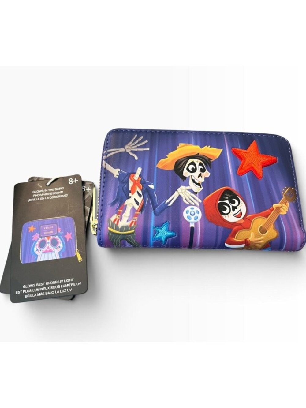 Coco Miguel & Hector Performance Scene Zip Around Full Size Wallet Loungefly NWT